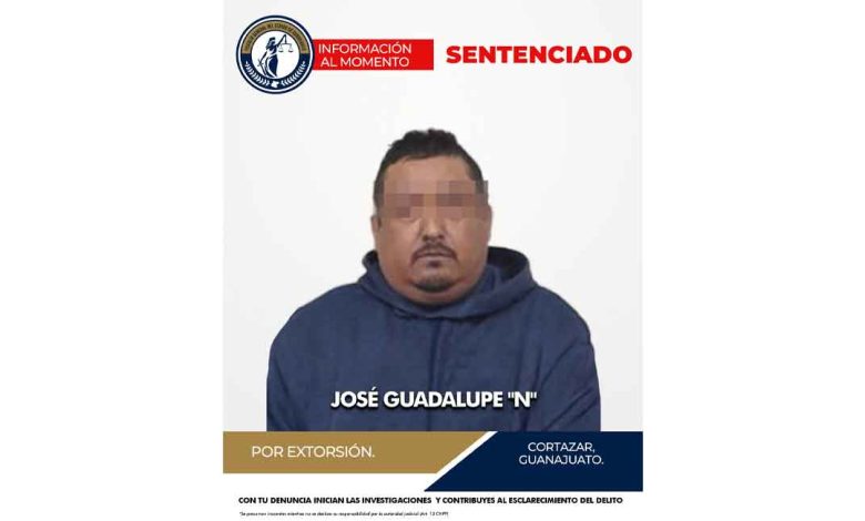 por extorsión en Cortazar