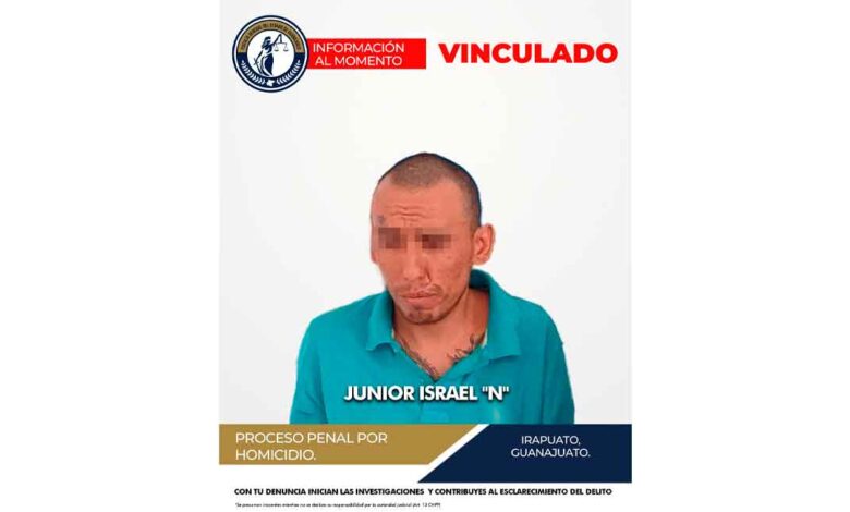 La Fiscalía de Guanajuato esclarece homicidio en Irapuato: hay un vinculado a proceso